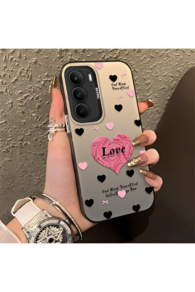 Hontinga حافظة هاتف ريلمي 14x متوافقة مع الحواف السيليكونية الصلبة والمضادة ل...