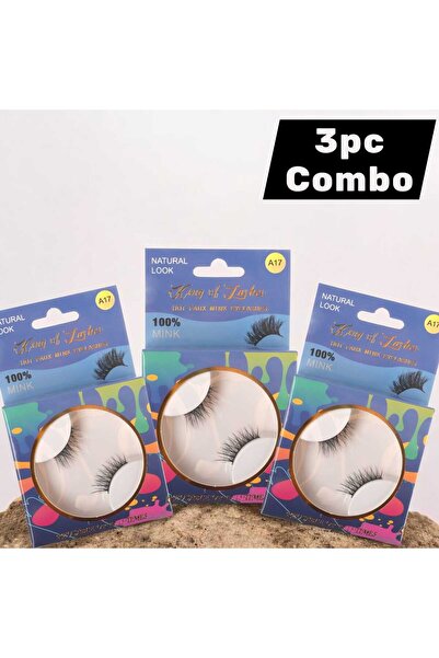 King of Lashes 3-Piece Combo Hot Faux Mink Eyelashes – Lightweight, Reusable ...