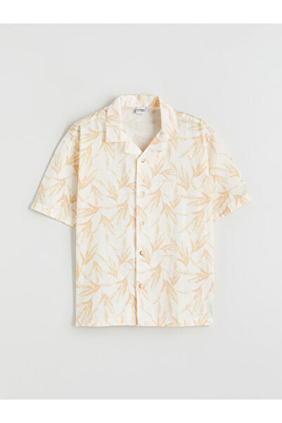 LC Waikiki Rmz Gi̇yi̇m Farkiyla Embroidered Boys' Shirt