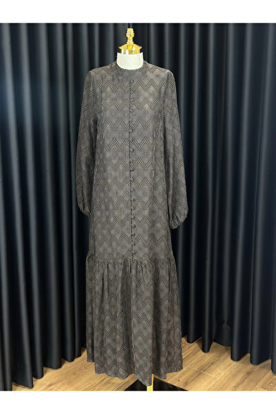 Nuss Kahve Renk Elbise