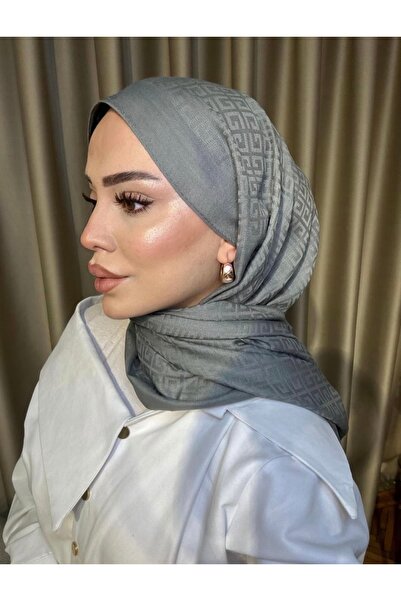 lune İTHAL Mevsimlik Şal GRİ