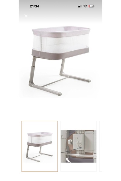 Bebek Baby2go Beşik Elektirikli Magnolia Sallanan Beşik