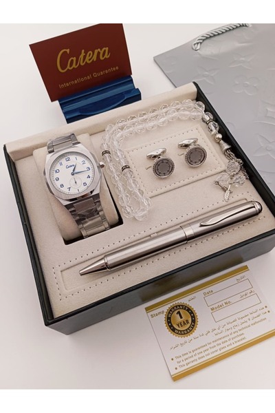 CD Men's set: watch, pen, cufflinks, prayer beads
