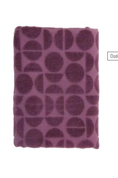 Özdilek Circular Towel 50X90 cm Plum