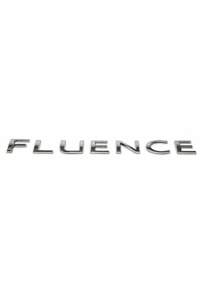OEM Fluence Arka Bagaj Yazısı Yapıştırmalı