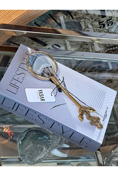 YASAR CONCEPT Lupă din alamă Nauteron 8x24 cm