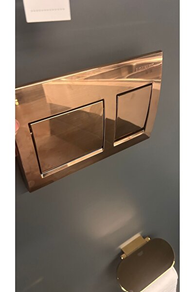 Geberit ALPHA KUMANDA PANELİ FIRÇALI BAKIR