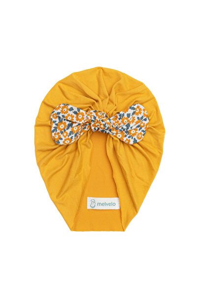 melvelo Turban pentru bebeluși cu fundă, poliester, Melvelo, Floare - Albină ...
