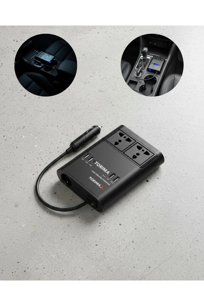 Kanonik Education Invertor de putere G25 cu intrare pentru brichetă auto