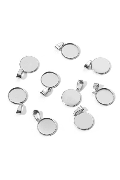 Choice1 20mm Steel 10Pcs 5-10Pcs 6-30mm Stainless Steel Pendant Blank Setting...