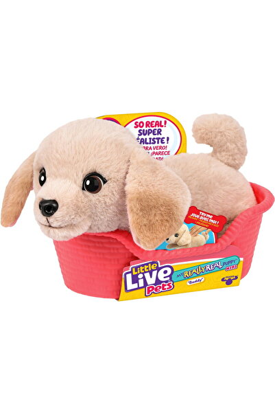 Moose Toys Little Live Pets My Really Real S2 Puppy Mini - Prieten, jucărie d...
