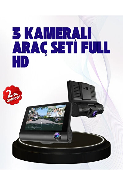 Epilons 170 °   Cameră auto cu unghi larg – Ecran IPS de 4,0” Full HD DVR