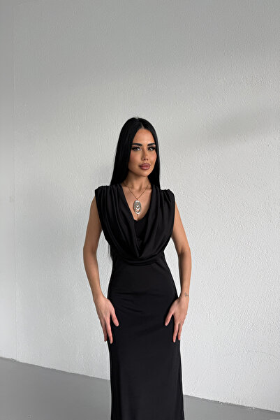 LİLA İSTANBUL Degaje Collar Necklace Summer Dress