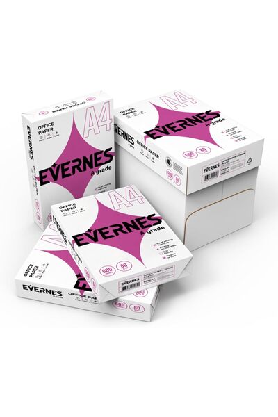 Generic ورق إيفرنس من الدرجة الأولى A4 - علبة من 5 رزم - 210 مم × 297 مم، 80 ...