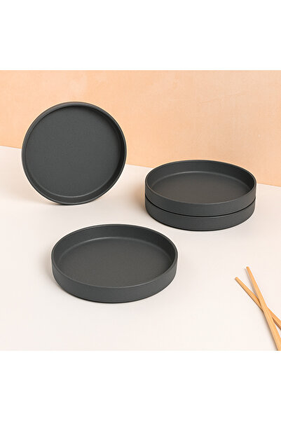 REuse Reusable Round Plate 8 inch | 1 piece | Made from coffee husks | Charco...