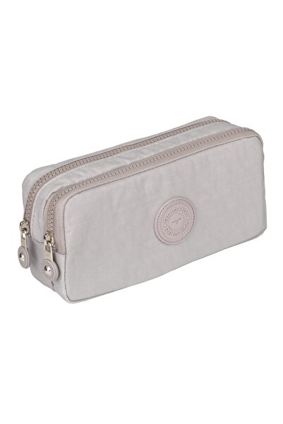 Relaxion 2-Compartment Crinkle Fabric Waterproof Pen Holder Rlx124