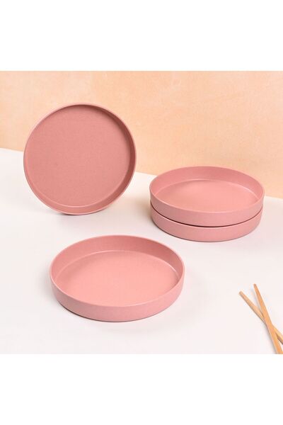 REuse Reusable Round Plate 8 inch | 1 piece | Made from coffee husks | Turkis...