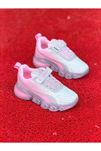 GÜLERSHOES Garantili Ortopedik Unisex Yüksek Taban Kaliteli Çocuk Spor Ayakka...