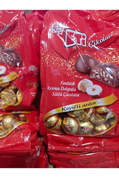 KMS HOME Eti Fındıklı Çikolata 300 gr Bayramlık Çikolata İkramlık Çikolata