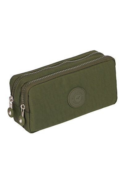 Relaxion 2-Compartment Crinkle Fabric Waterproof Pen Holder Rlx124