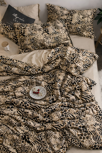 İQON Fitted Sheet Lı Duvet Cover Set Double Pyhtnbej 0115