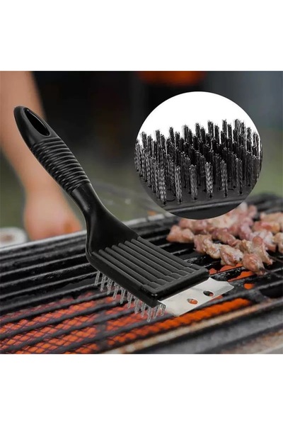SHUFA BBQ Izgara Temizleme Fırçası Paslanmaz Çelik Tel – Mangal ve Grill İçin...