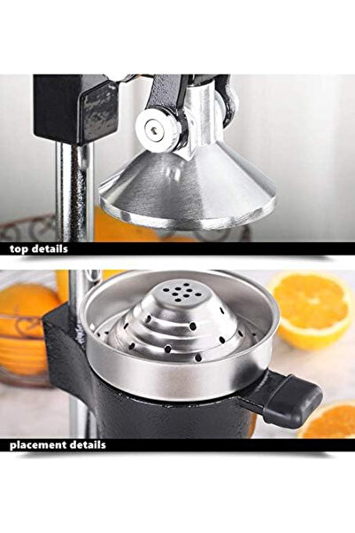LETWOO Professional Citrus Juicer - Manual Citrus Press and Orange Squeezer - Metal Lemon Squeezer