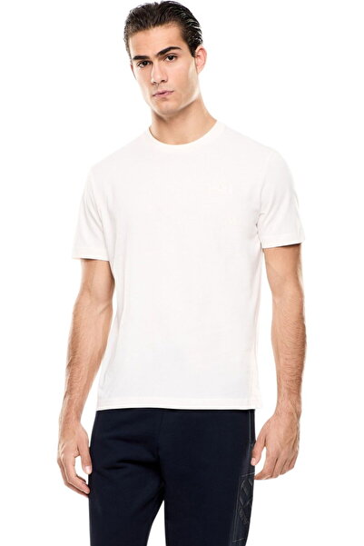 Emporio Armani Μπλούζα EA7 με λογότυπο τρένου και oversize σχέδιο - AF17789-7...