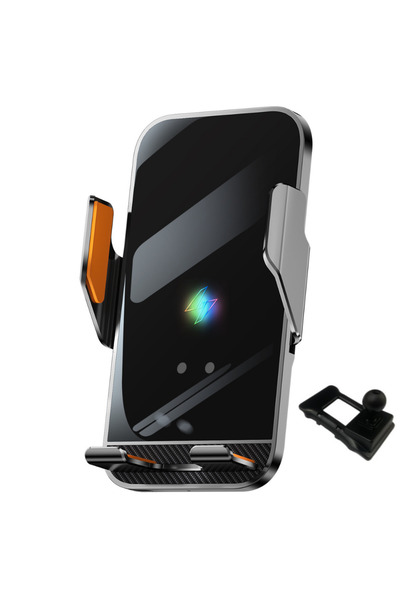 VELTROVA Suport telefon cu incarcare wireless 15W, prindere dedicata pentru V...