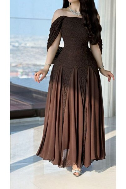 Seela Brown evening dress