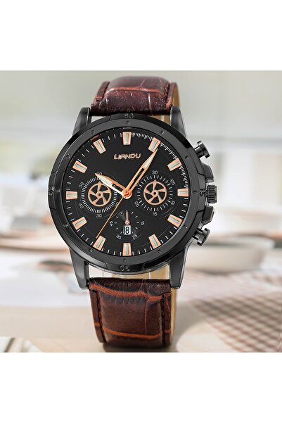GENERAL A men's watch crafted from luxurious leather, designed to reflect you...