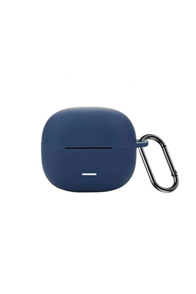 NANOSPACE حافظة سيليكون ملونة مع خطاف متوافقة مع Redmi Buds 8 Lite