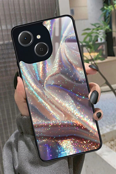 TECNO Spark 40C Uyumlu Sim Tasarımlı Glossy Premium Kılıf