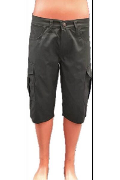 BeyzDenim Capri Shorts Above the Knee Ripsstop Thin Lycra Plus Size Oversize