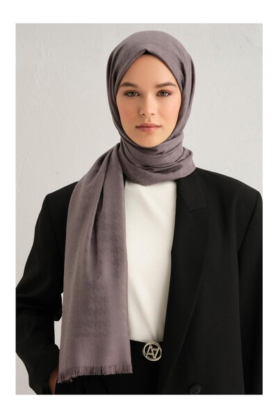 Armine Viscon Houndstooth Pattern Shawl 17