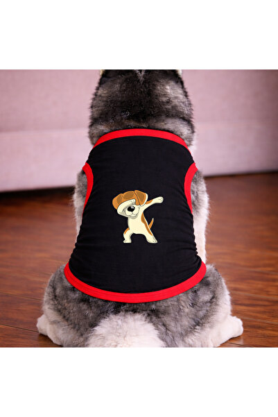 petite pati قميص ناروتو الأسود للكلاب (100% قطن ممشط) للسلالات الصغيرة والكبيرة