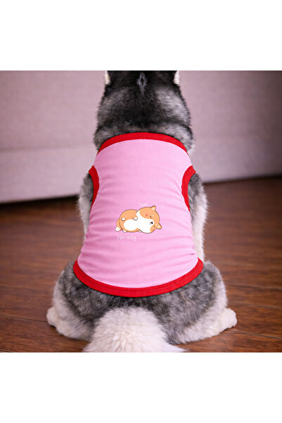 petite pati Pink Not Today Dog Tshirt Dog Outfit (100% Cotton Combed Cotton) ...