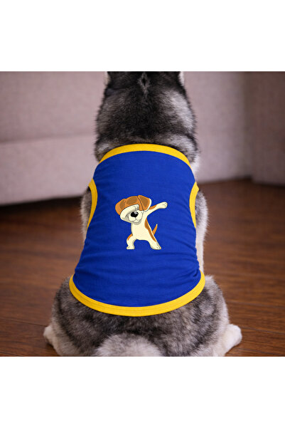petite pati تيشيرت أزرق للكلاب من ناروتو (100% قطن ممشط) للسلالات الصغيرة وال...