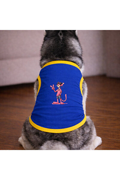 petite pati Blue Pink Dog Tshirt Dog Outfit (100% Cotton Combed Cotton) Small...