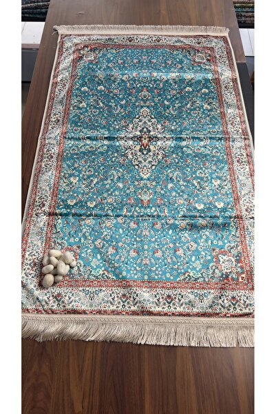 Dervişan İpekçilik %100 Saf İpek Dokuma Desenli Lüks Seccade