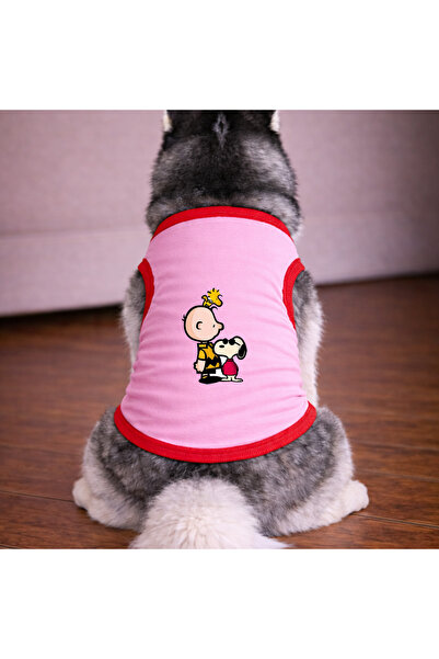 petite pati Pink Snop 2 Dog Tshirt Dog Clothing (100% Cotton Combed Cotton) S...