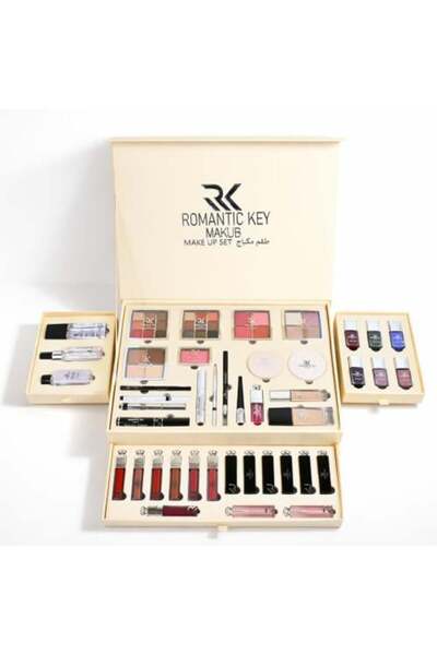 ROMANTIC KEY Complete Makeup Set - Comprehensive Beauty Collection