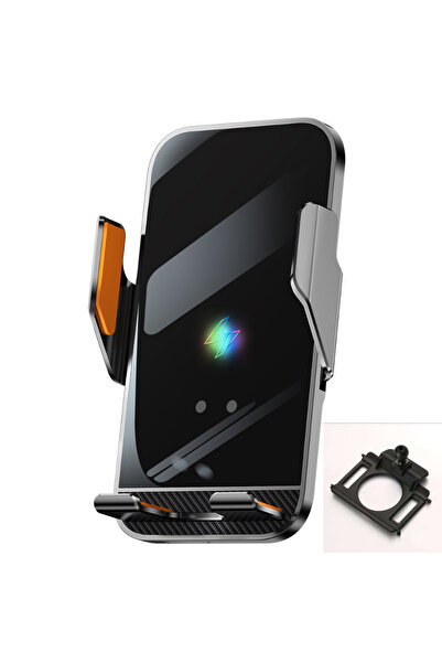 VELTROVA Suport telefon cu incarcare wireless 15W, prindere dedicata pentru V...