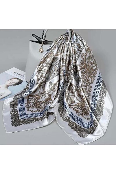 Venus Design Patterned Shawl-Foulard 90X90