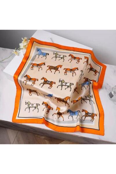 Venus Design Patterned Shawl-Foulard 70X70