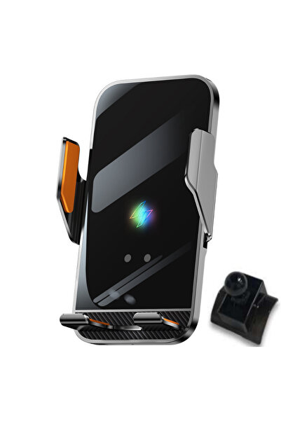 VELTROVA Suport telefon cu incarcare wireless 15W, prindere dedicata pentru V...