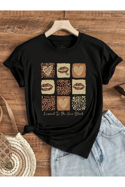 NOISSEY Colecția de tricouri pentru femei Urban Pop Graphic Cod 5210