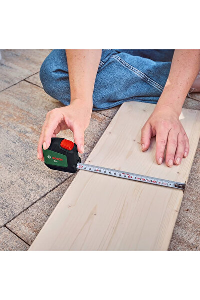 Bosch Şerit Metre 5M metrik + İşaretleme Kalemi