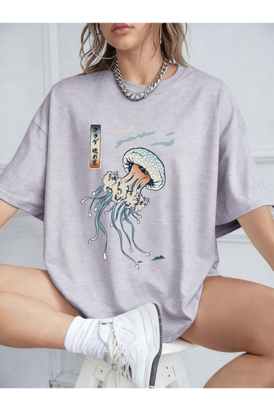 NOISSEY Colecția de tricouri pentru femei Urban Pop Graphic Cod 5593