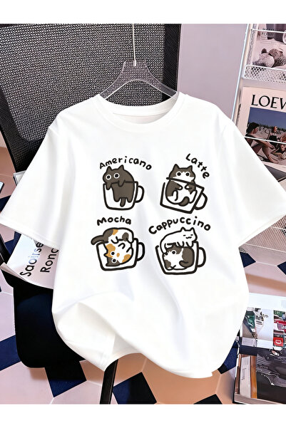 NOISSEY Colecția de tricouri pentru femei Urban Pop Graphic Cod 5128